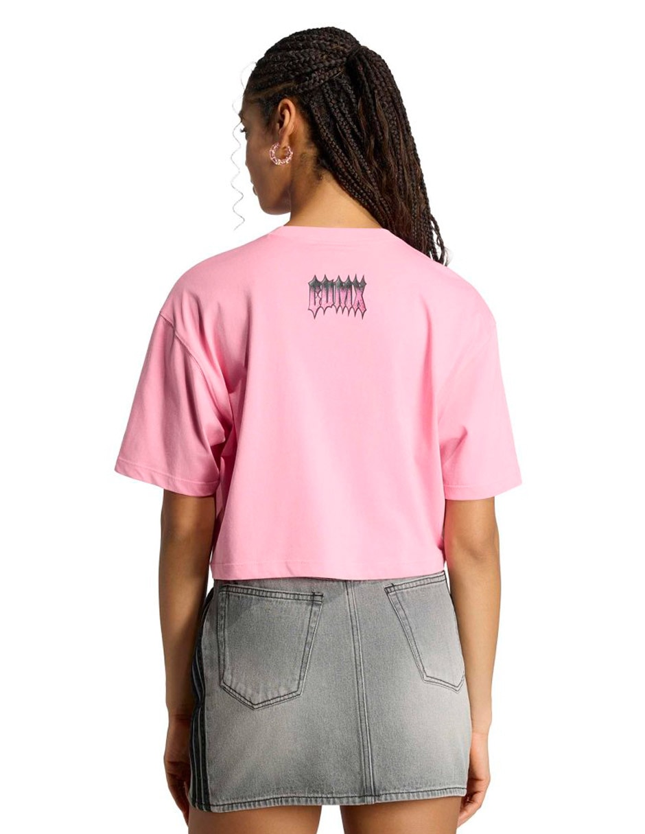 Playera manga corta Fifa World Cup cuello redondo para mujer