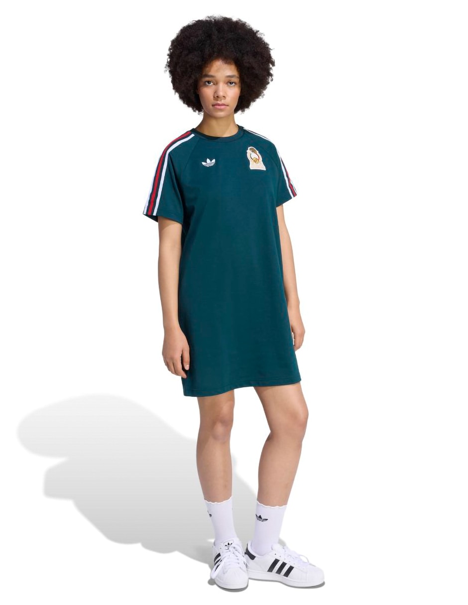Vestido midi athleisure Selección mexicana para mujer Vestido midi athleisure Selección mexicana para mujer