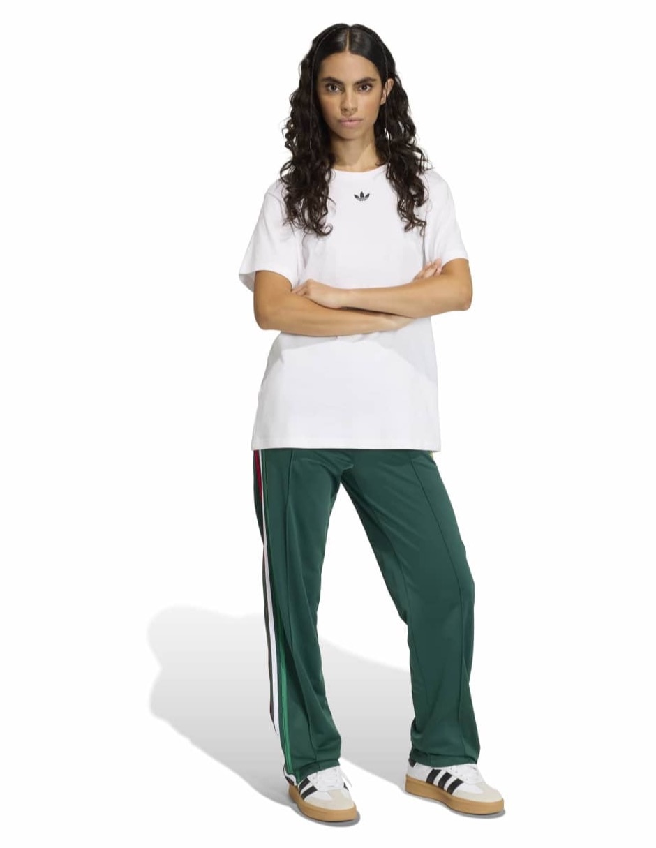 Pants regular con elástico para mujer 5
