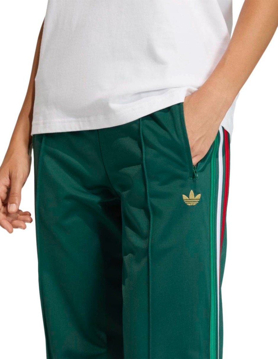Pants regular con elástico para mujer