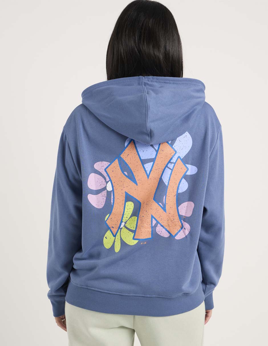 Sudadera con capucha y bolsa MLB New York Yankees para mujer