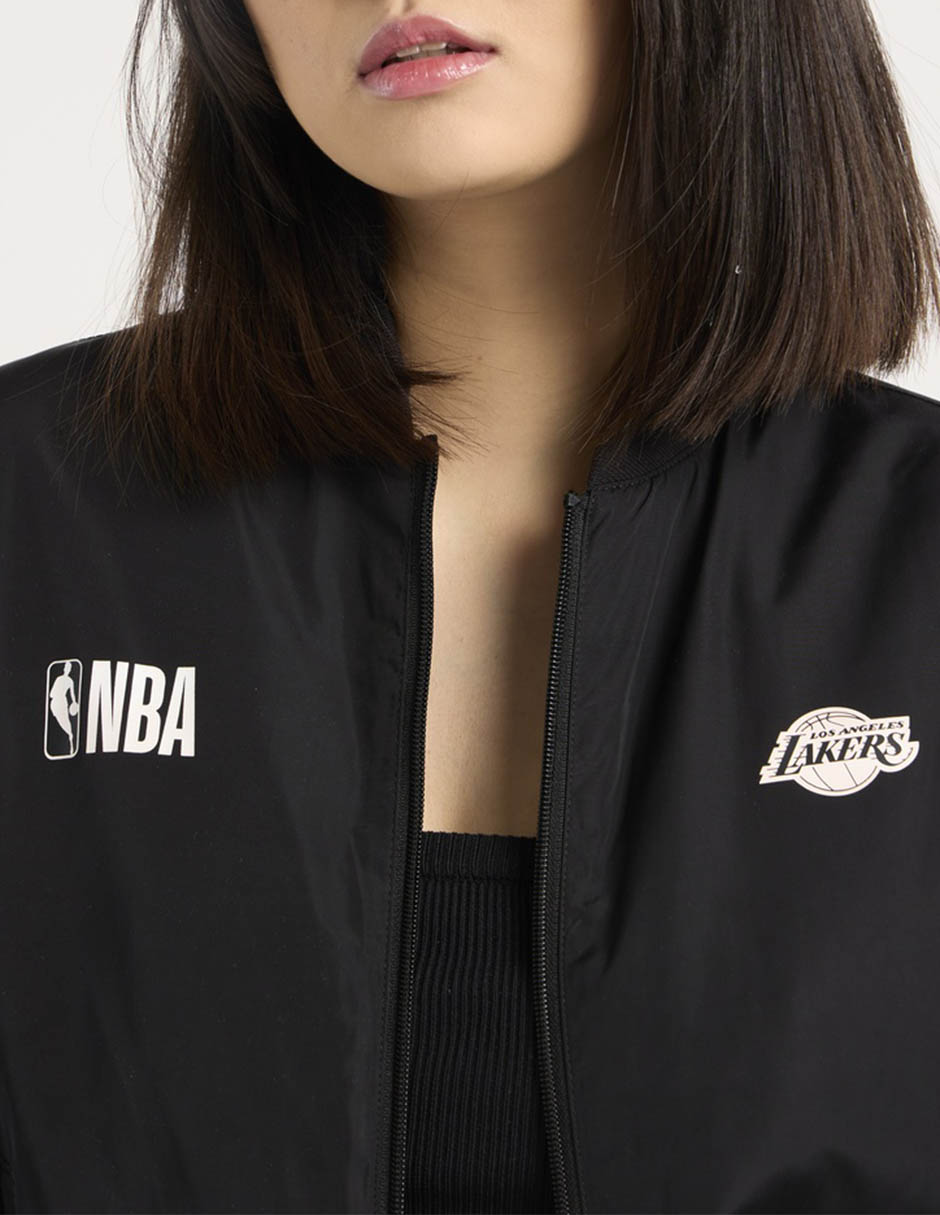 Chamarra bomber Nba para mujer