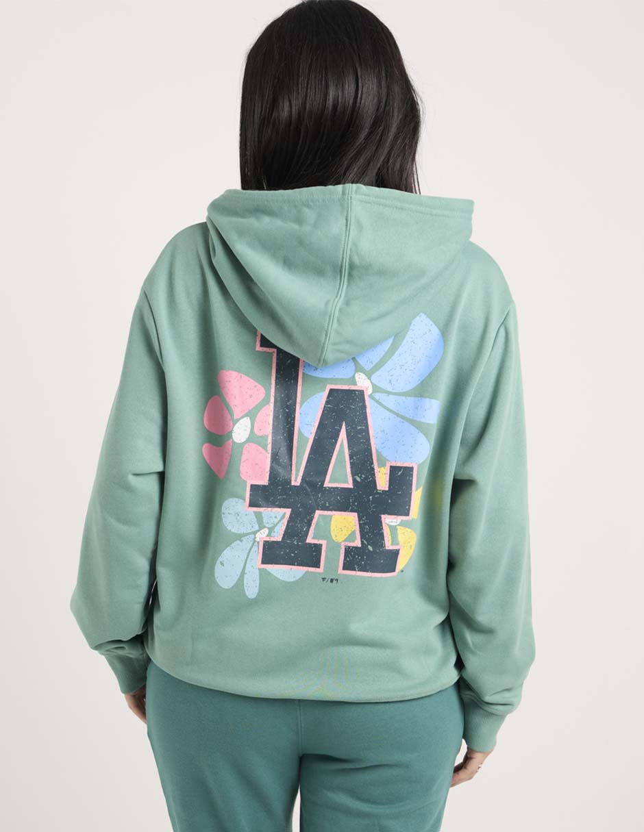Sudadera con capucha y bolsa MLB Los Angeles Dodgers para mujer