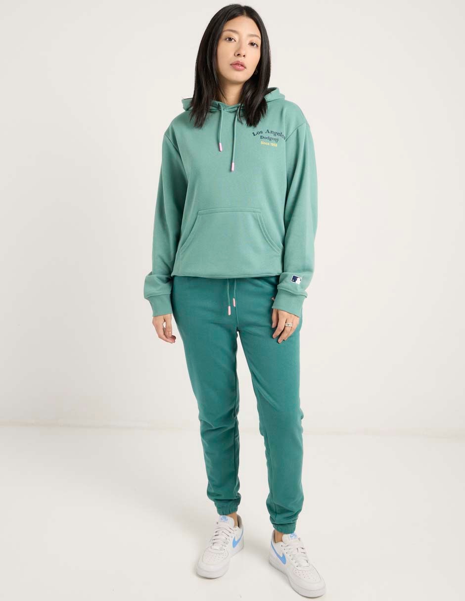 Sudadera con capucha y bolsa MLB Los Angeles Dodgers para mujer