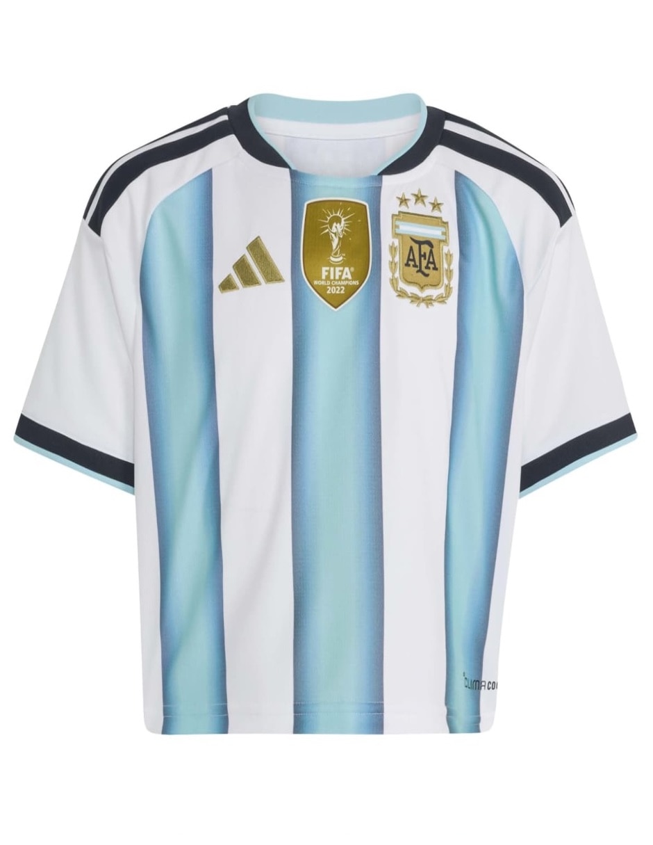 Playera Adidas Fifa World Cup Argentina manga regular para mujer