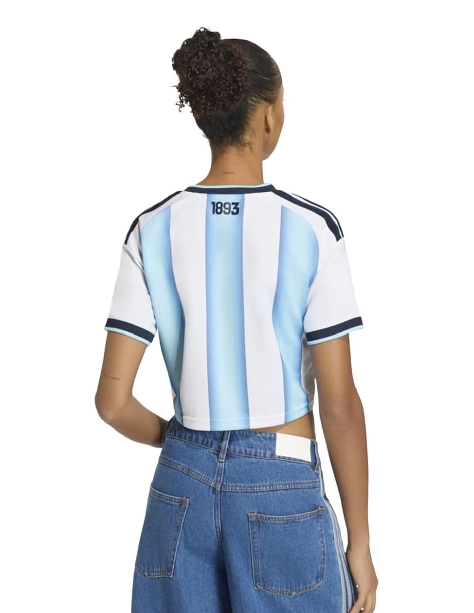 Playera Adidas Fifa World Cup Argentina manga regular para mujer
