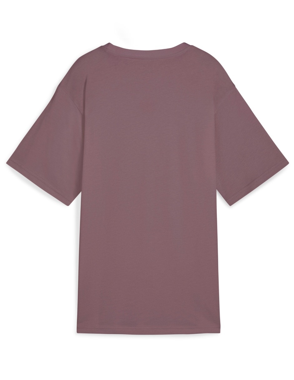 Playera manga corta Ess cuello redondo mujer 5