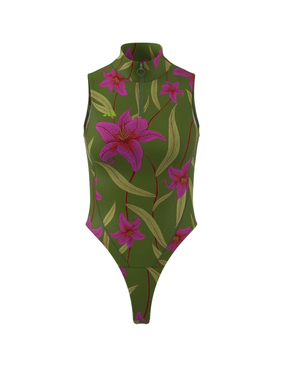 Body Adidas Sportswear cuello redondo escote medio para mujer