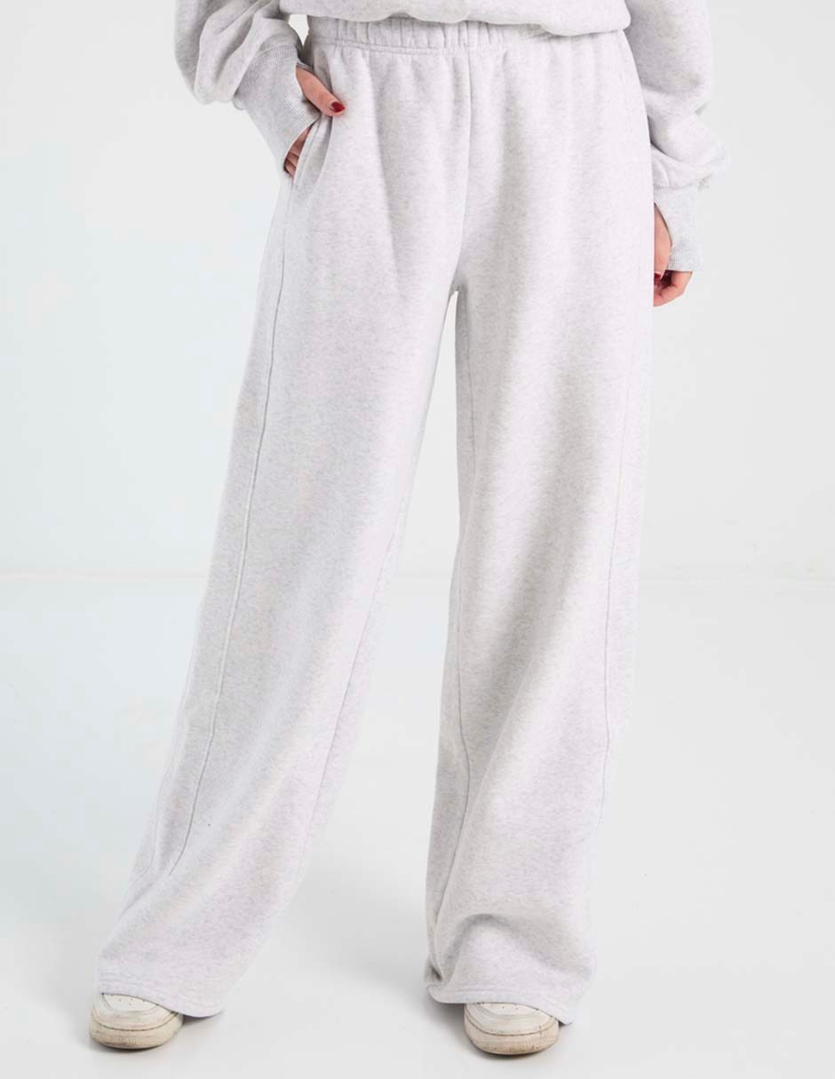 Pants amplio con elástico para mujer