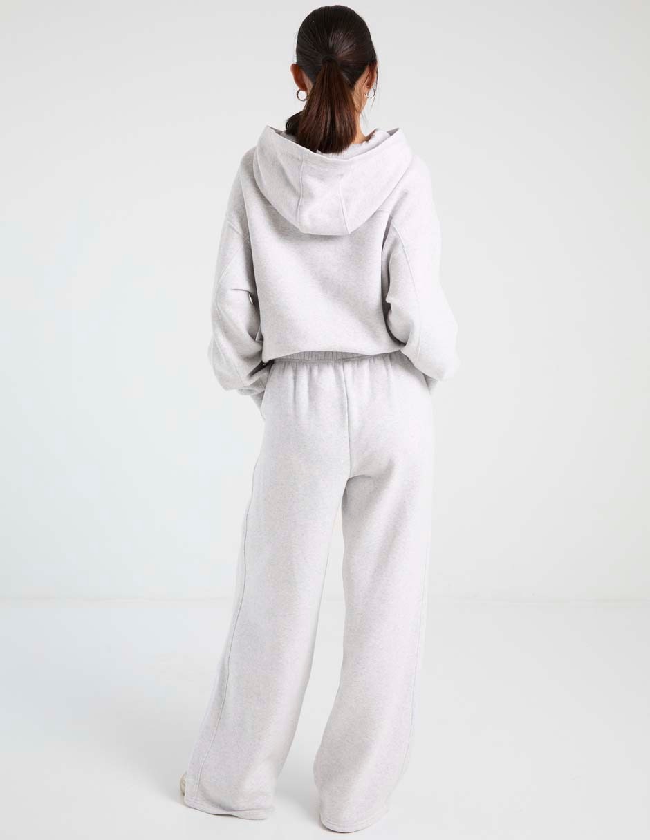 Pants amplio con elástico para mujer