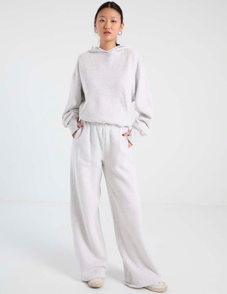 Pants amplio con elástico para mujer