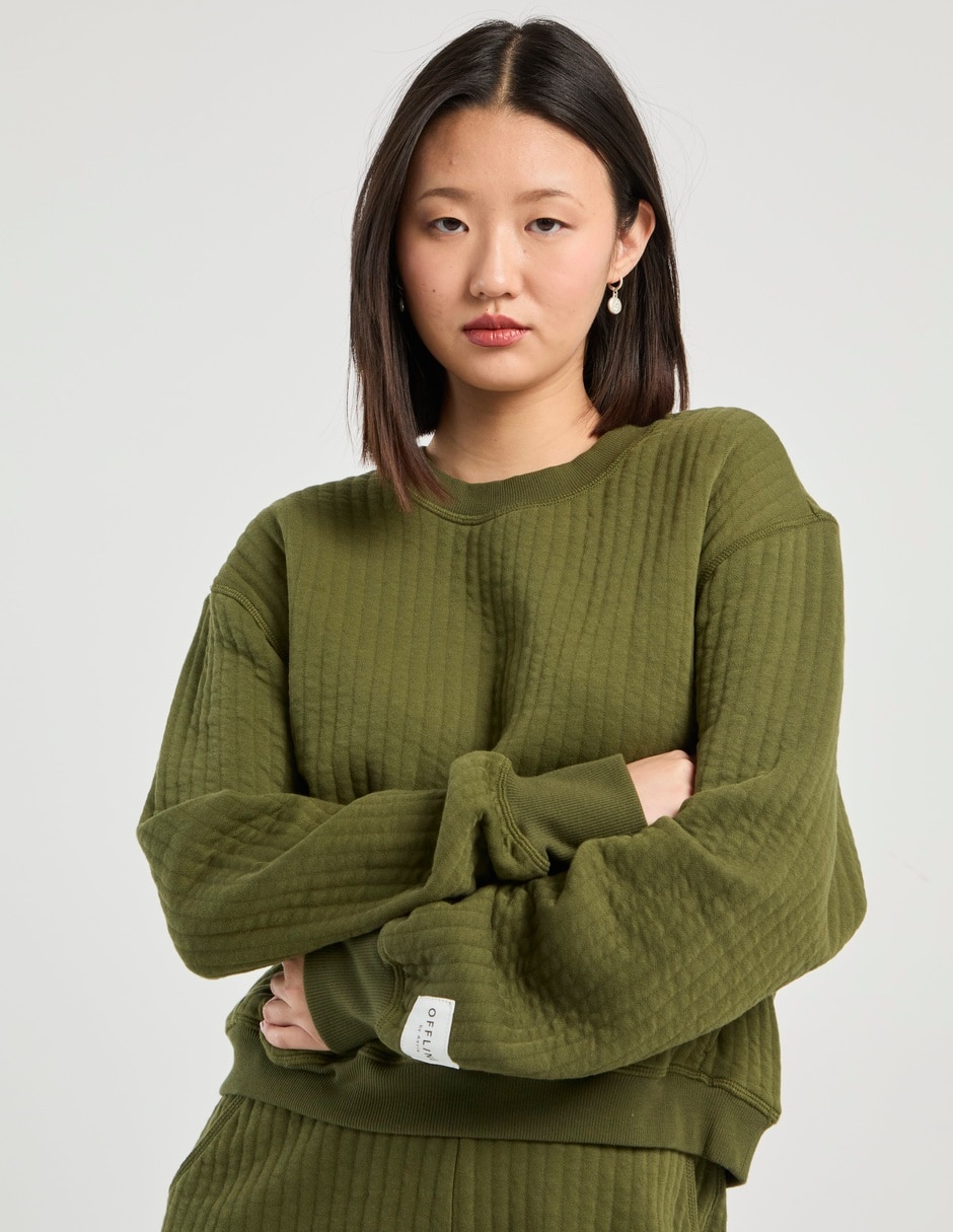 Sudadera con acanalado Offline By Aerie para mujer