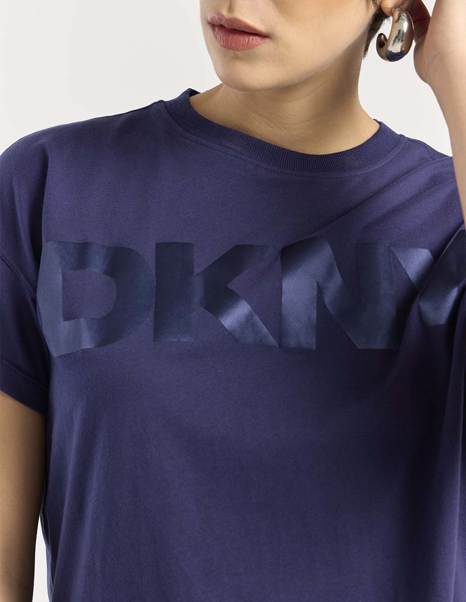 Playera manga corta cuello redondo mujer 3