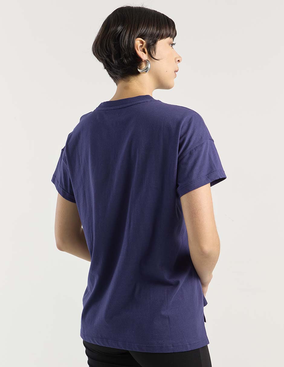 Playera manga corta cuello redondo mujer 6