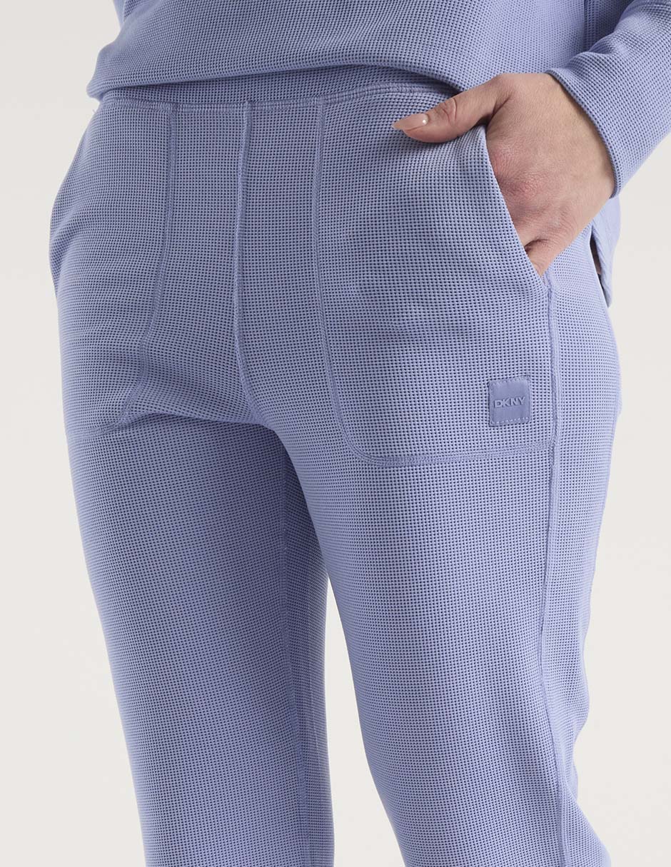 Pants regular con elástico para mujer 10