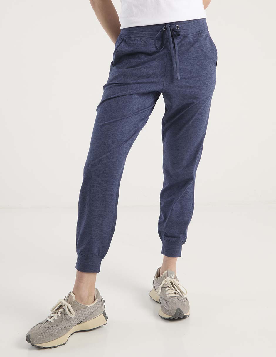 Pants slim con jareta para mujer 1