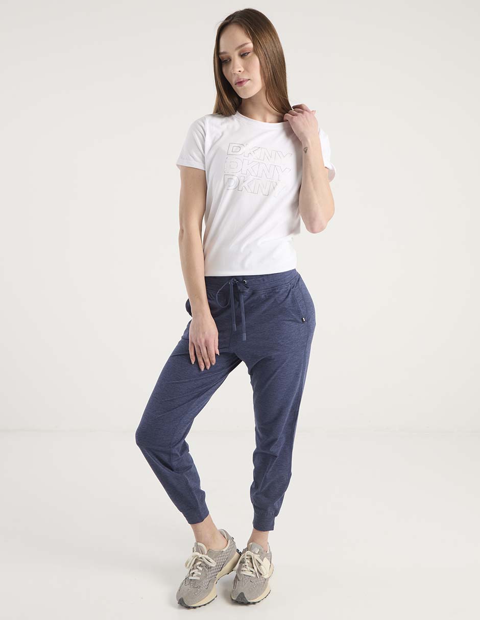 Pants slim con jareta para mujer 7