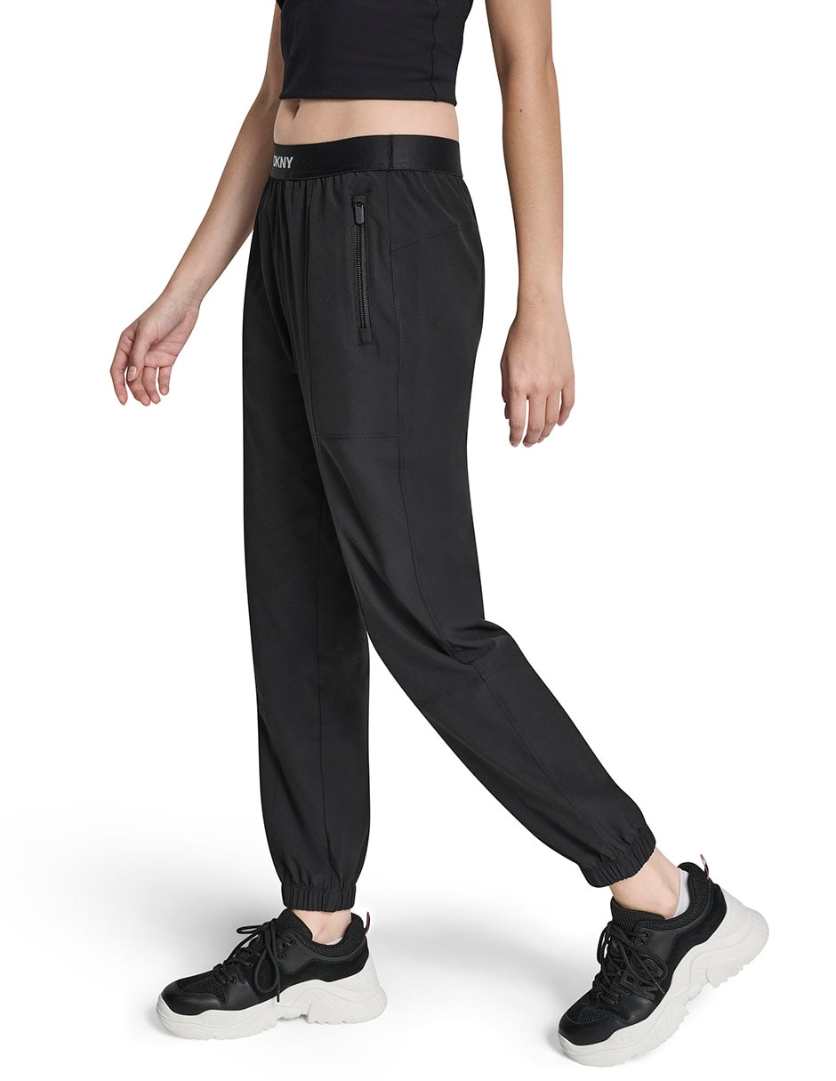 Pants regular Dkny con elástico para mujer