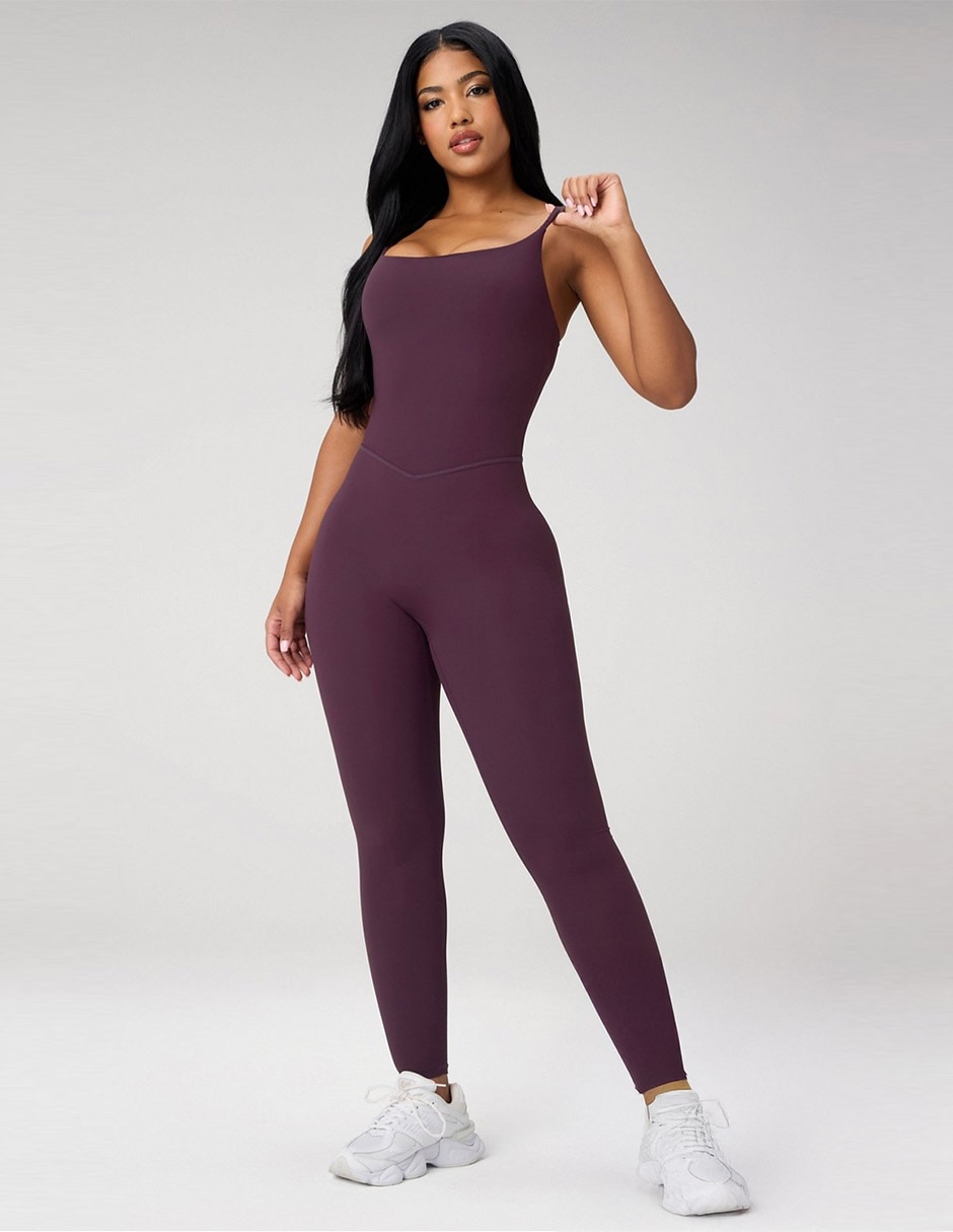 Jumpsuit estampado liso para mujer 1