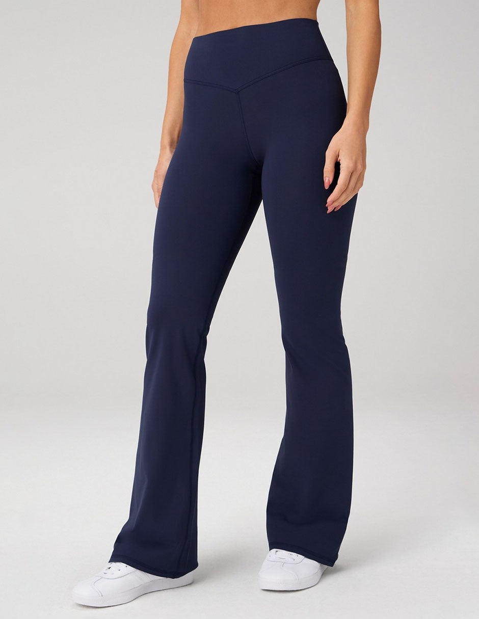 Pants regular con elástico para mujer