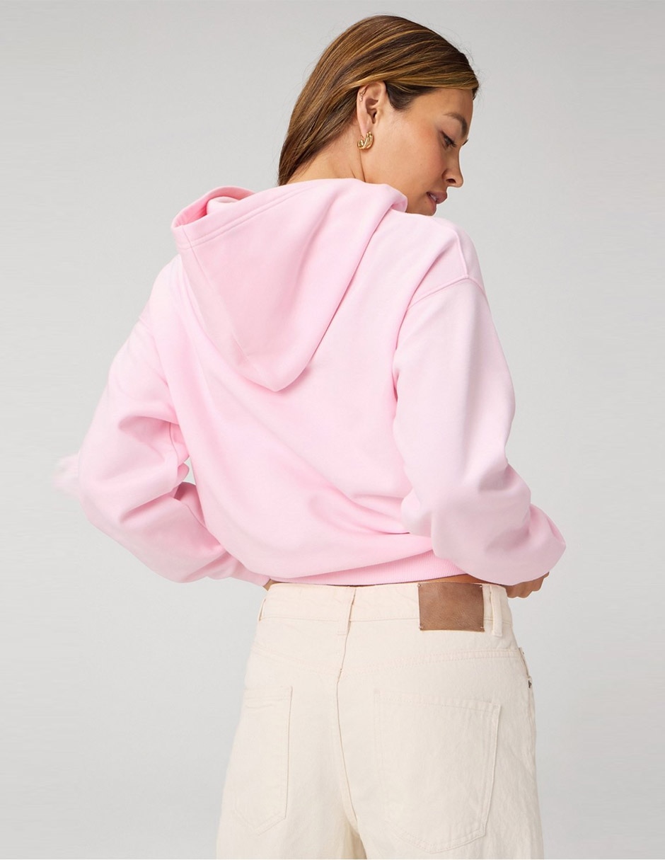 Sudadera con capucha y bolsa para mujer 2