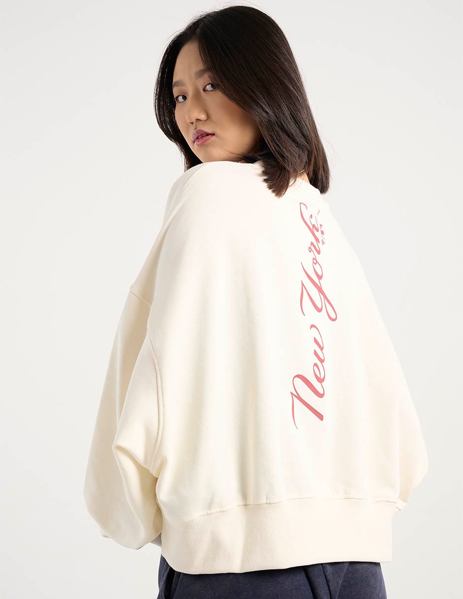 Suéter cuello redondo para mujer 2