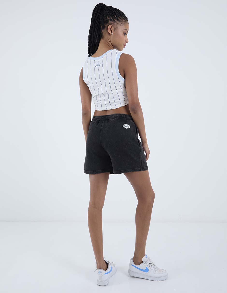 Short nba los angeles lakers de algodón para mujer