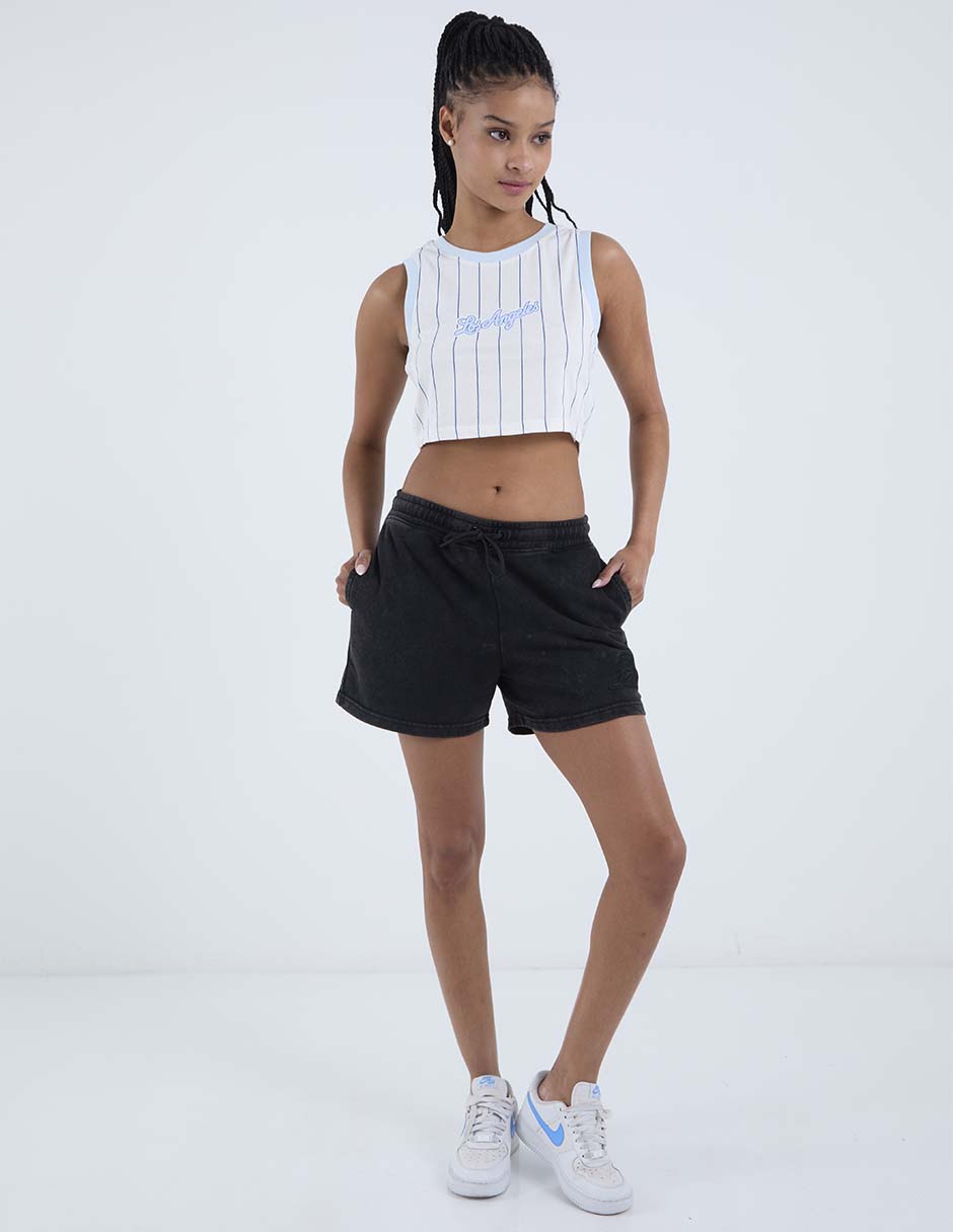 Short nba los angeles lakers de algodón para mujer