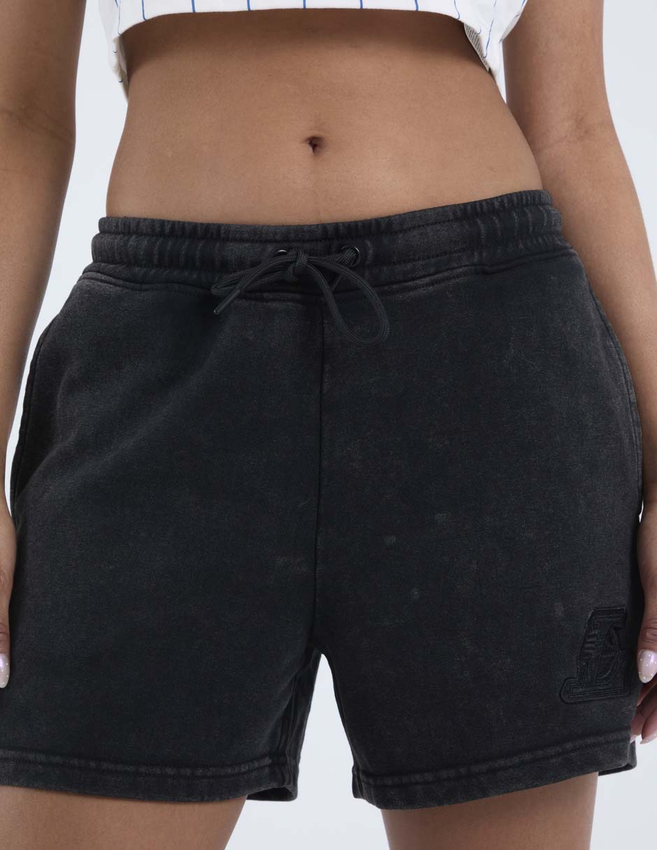 Short nba los angeles lakers de algodón para mujer