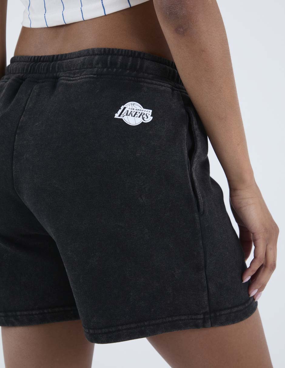 Short nba los angeles lakers de algodón para mujer