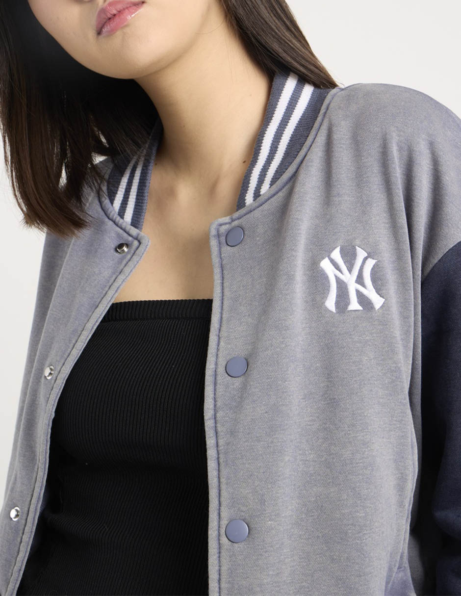 Chamarra bomber Mlb para mujer
