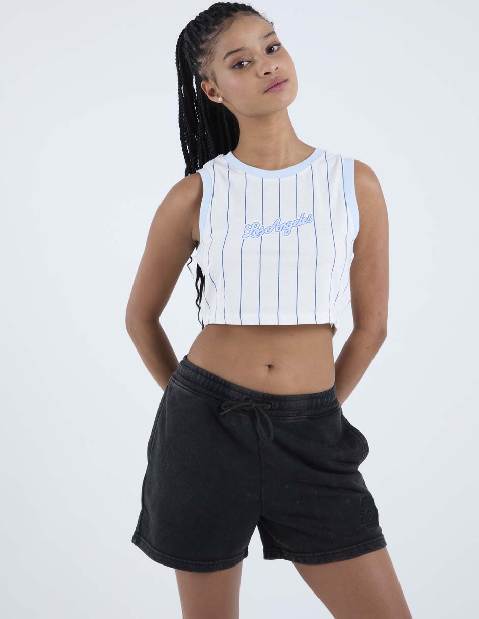 Playera los angeles lakers cuello redondo para mujer