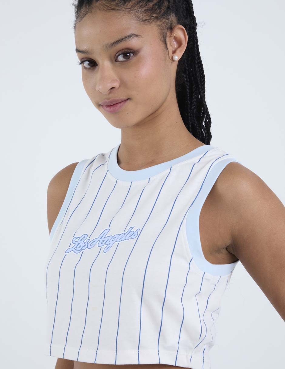 Playera tank Nba Los Angeles Lakers cuello redondo para mujer