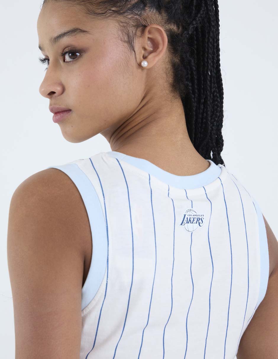 Playera tank Nba Los Angeles Lakers cuello redondo para mujer