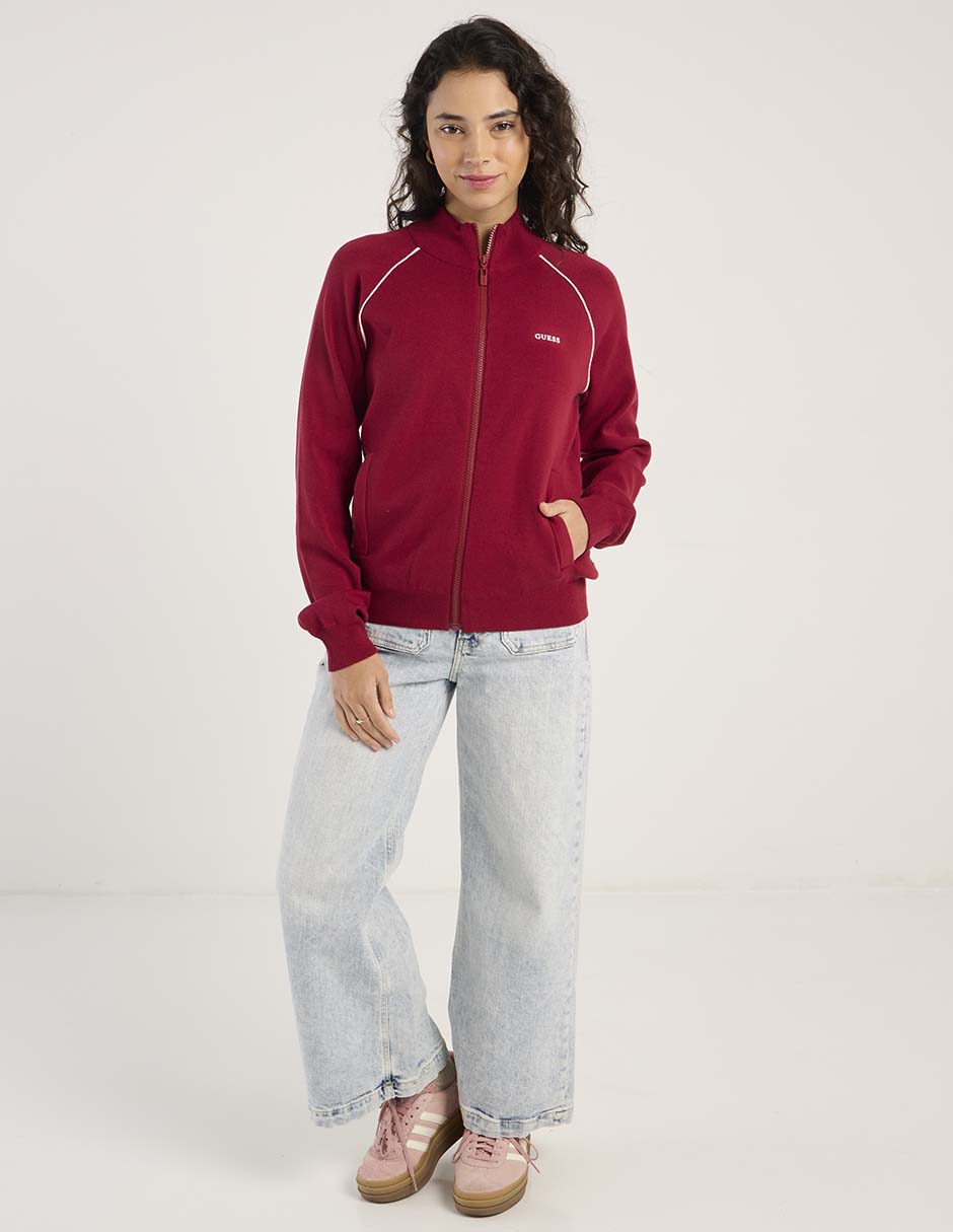 Chamarra casual Guess para mujer
