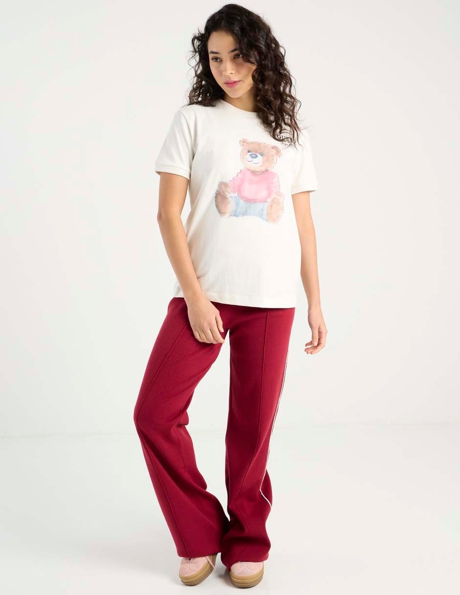 Pants regular Guess con elástico para mujer