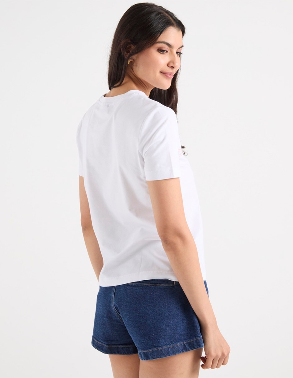 Playera manga corta para mujer 2