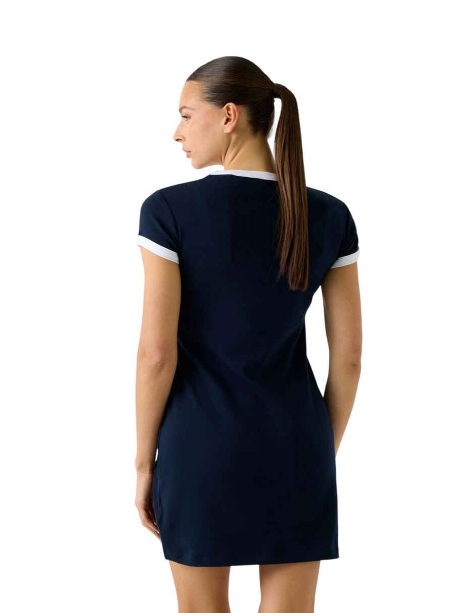 Vestido corto athleisure para mujer