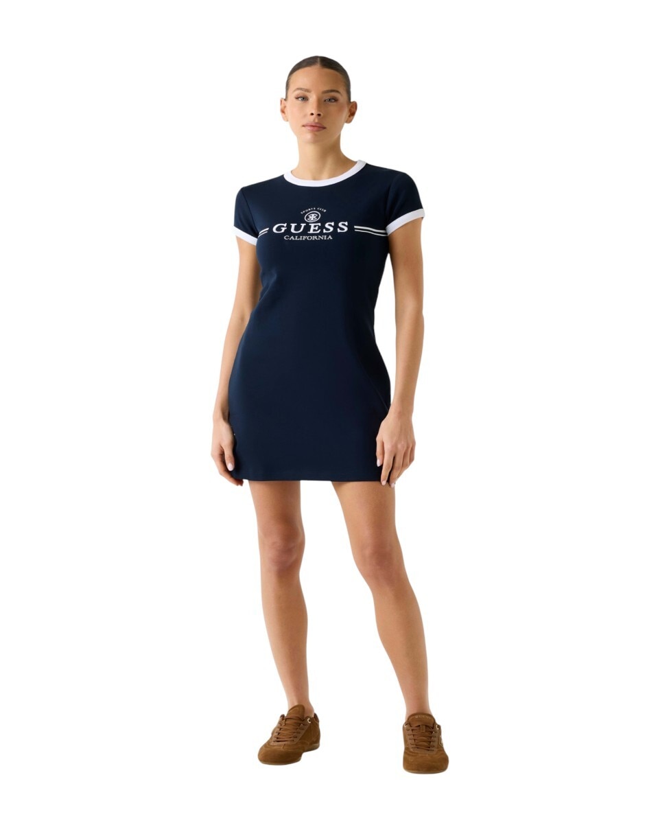 Vestido corto athleisure para mujer