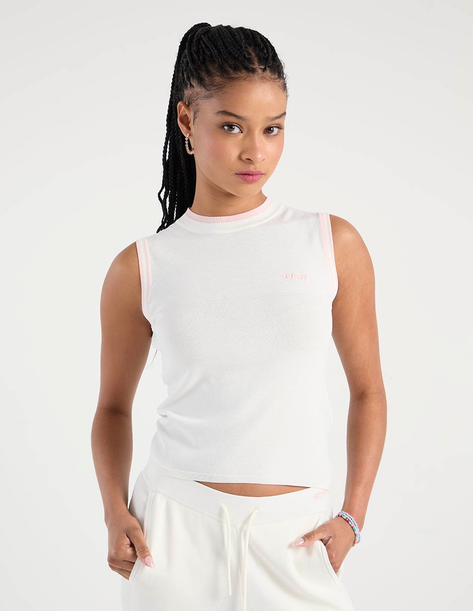 Playera Guess cuello redondo para mujer