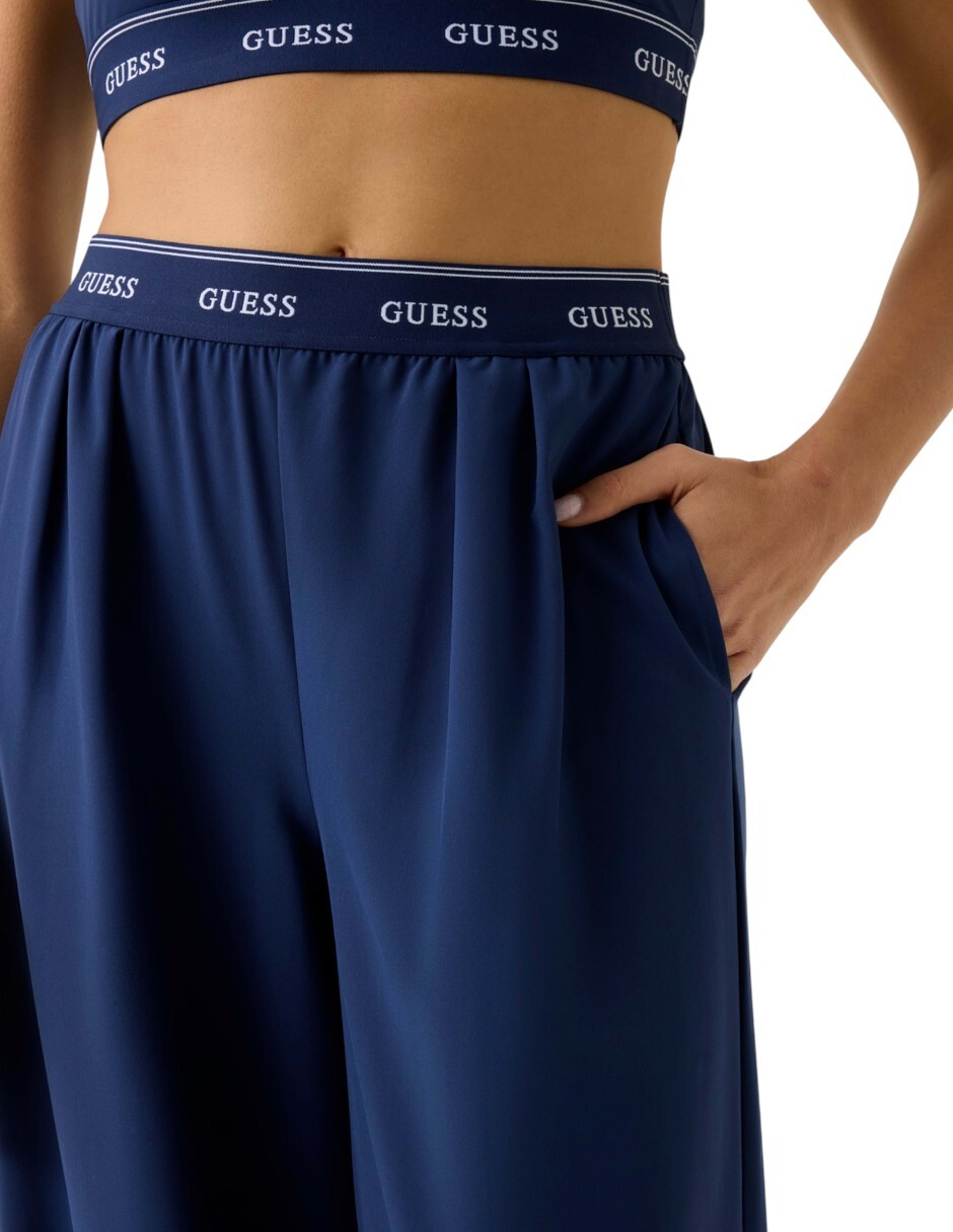 Pants regular Guess con elástico para mujer