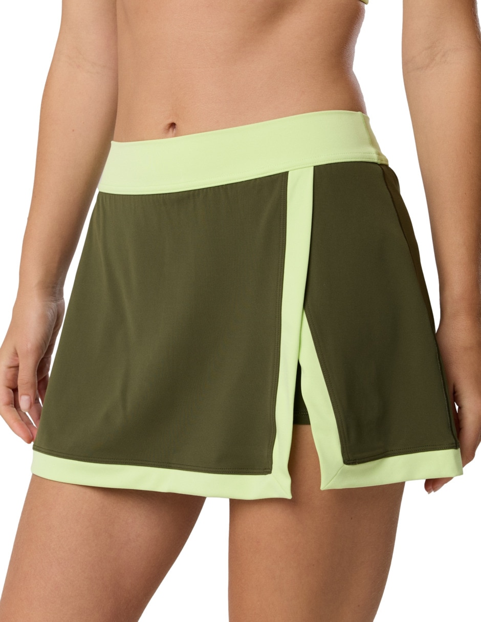 Falda short a la cintura 1