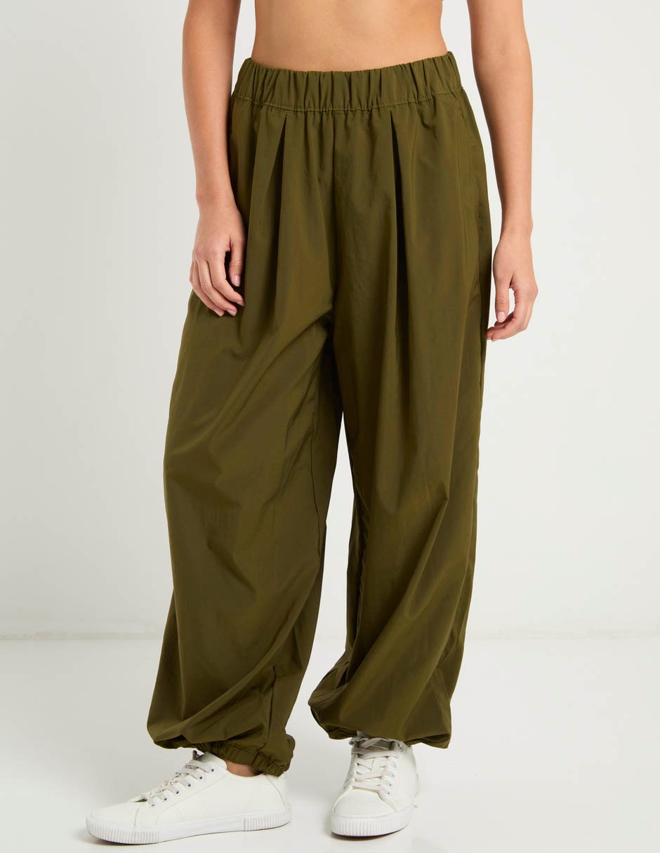 Pants amplio con elástico para mujer 1