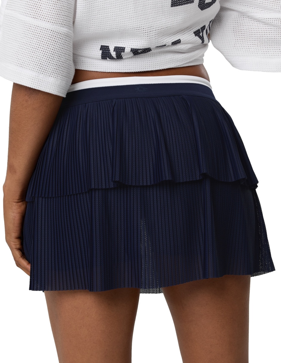 Falda short a la cintura