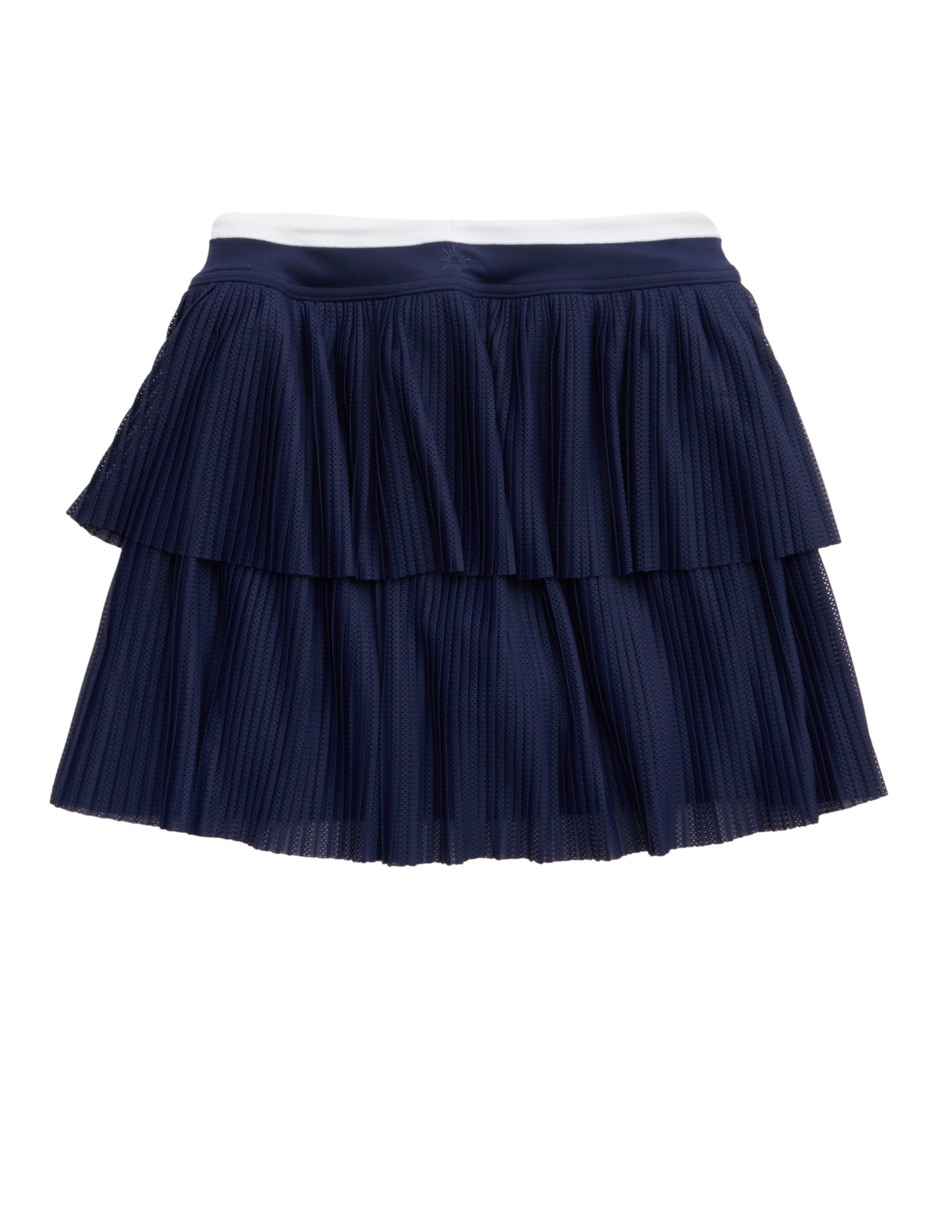 Falda short a la cintura