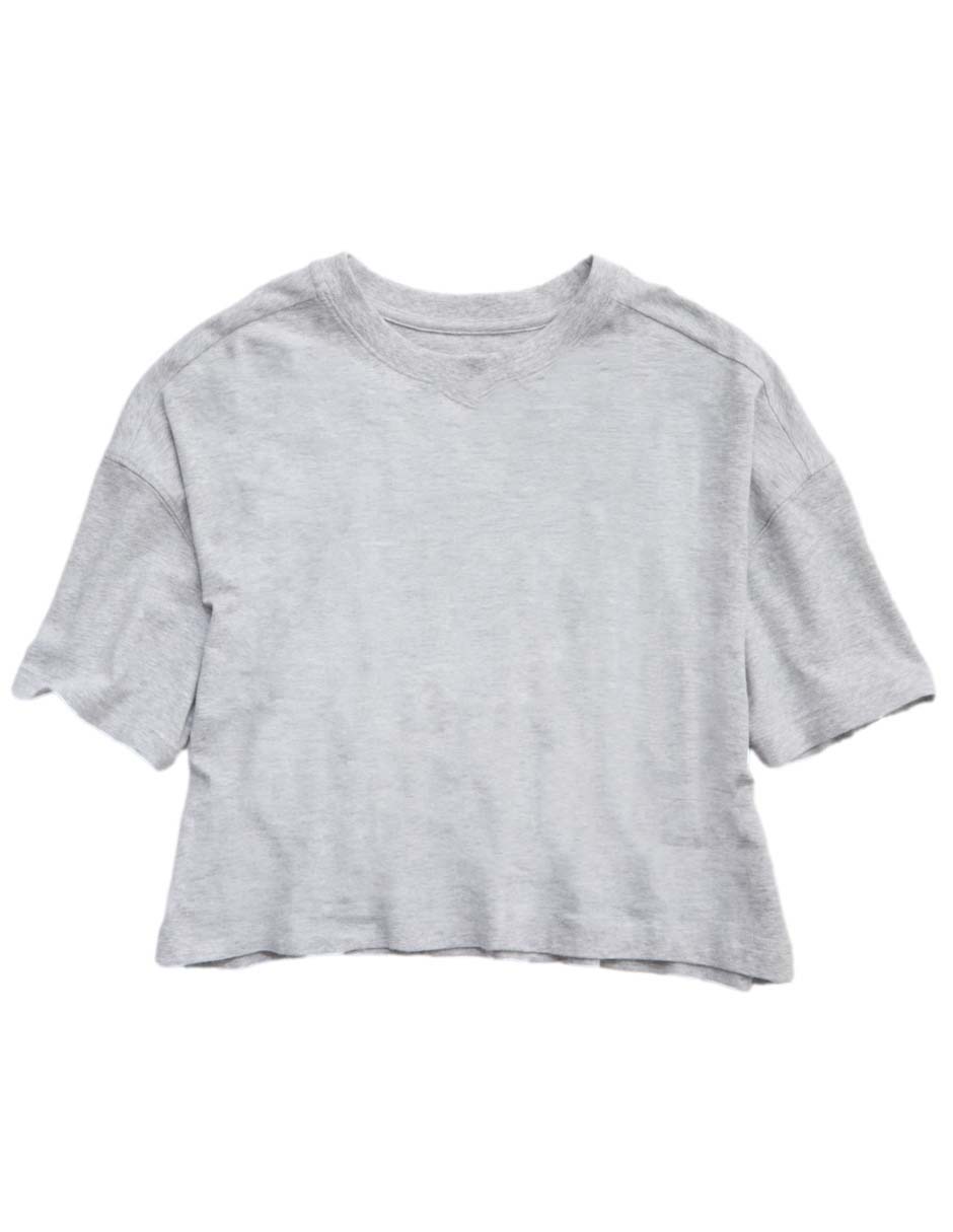 Playera manga corta Offline Tees cuello redondo mujer 3