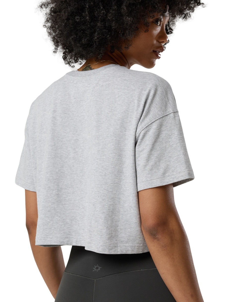 Playera manga corta Offline Tees cuello redondo mujer 6