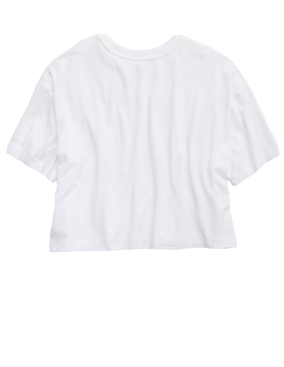 Playera manga corta Tees cuello redondo para mujer 2