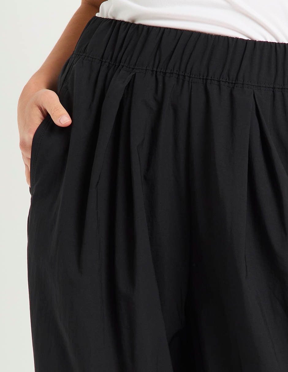 Pants amplio con elástico para mujer 9