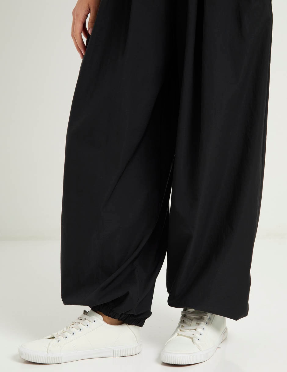 Pants amplio con elástico para mujer 10